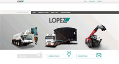 Desktop Screenshot of lopezargentina.com