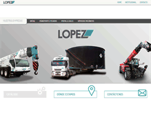 Tablet Screenshot of lopezargentina.com